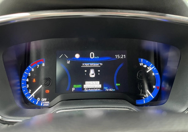 Toyota Corolla cena 99999 przebieg: 76500, rok produkcji 2021 z Wasilków małe 326
